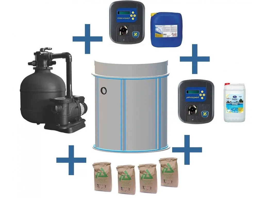 Schächte - Automatische Ph- und Chlordosierung