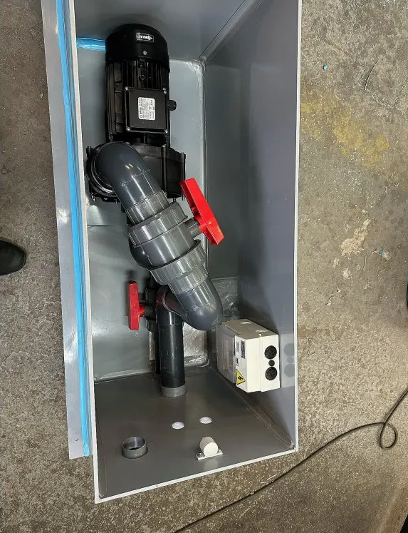 Schacht Mit Gegenstrom Flow Nozzle 95m3/h 400V